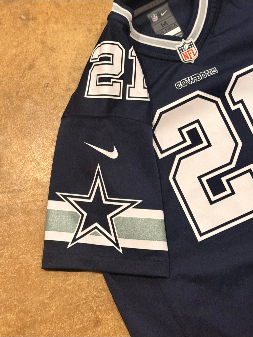 Dallas Cowboys Nike On Field #21 Elliott Football Jersey youth medium - Picture 4 of 6